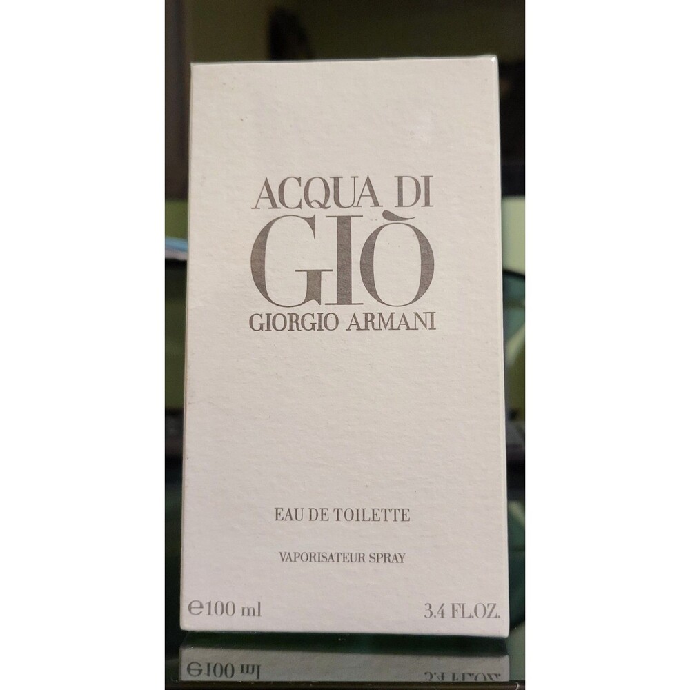 Giorgio Armani Acqua Di Gio 3.4oz Men's Eau de Toilette 💯 AUTHENTIC. Sealed.